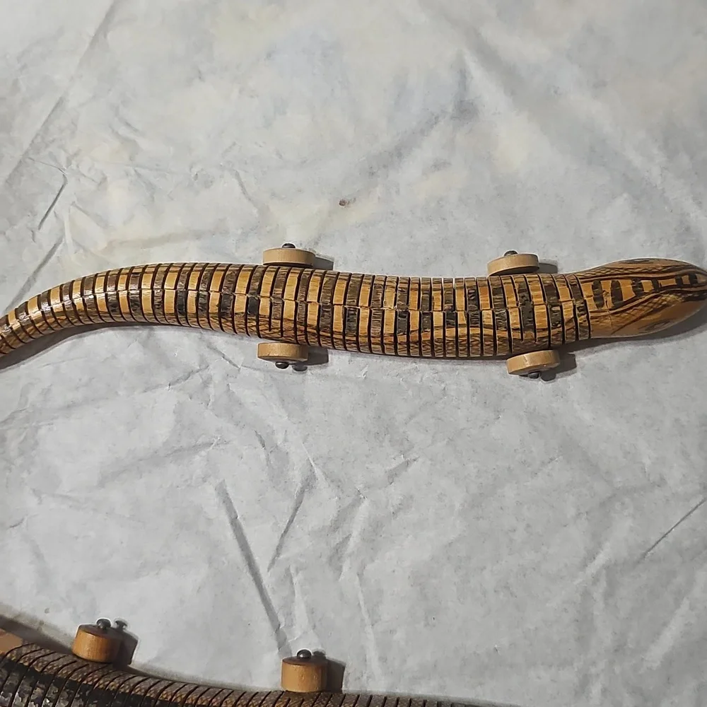 Vintage Wooden Fish Toy